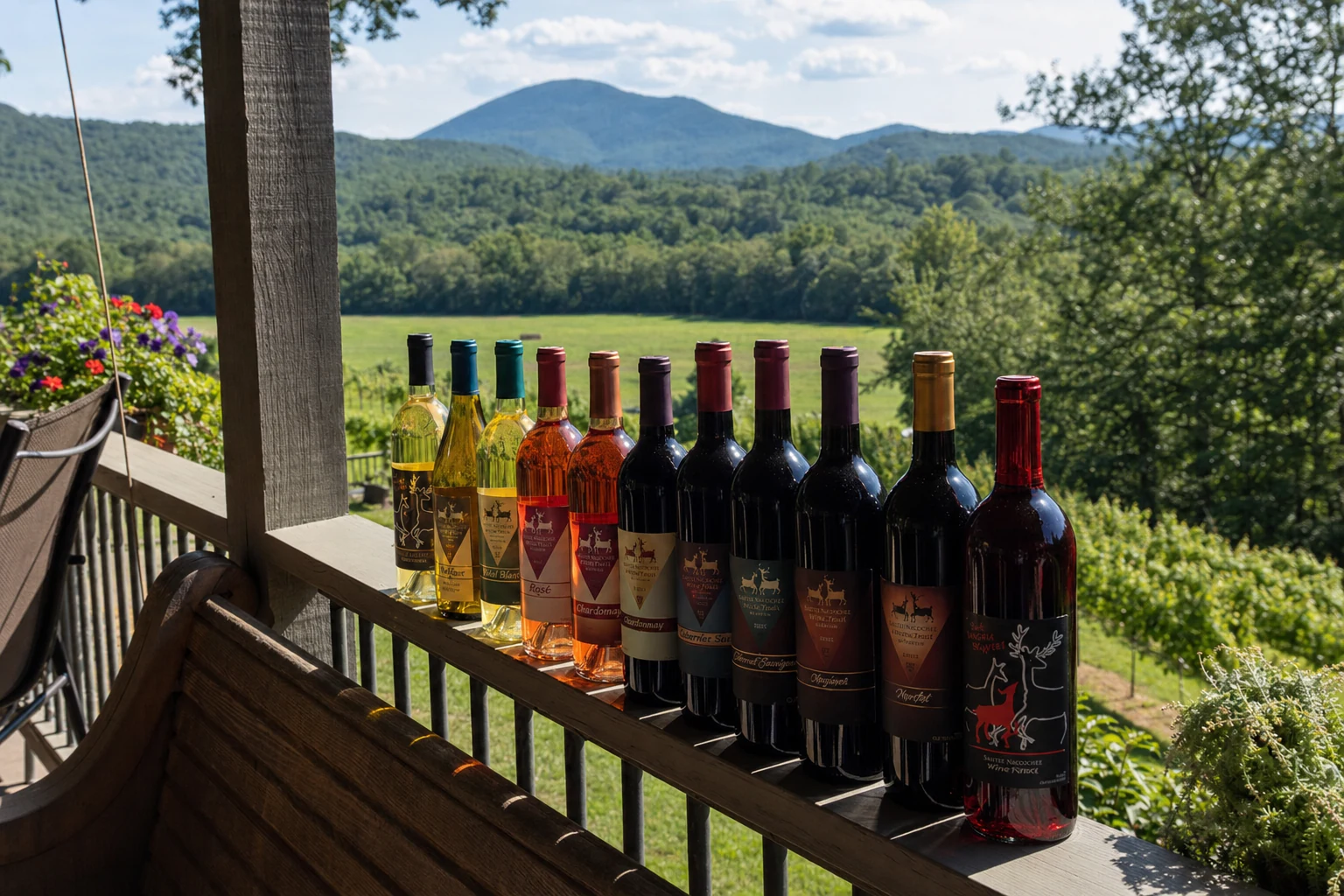 Sautee Nacoochee Wine Trail