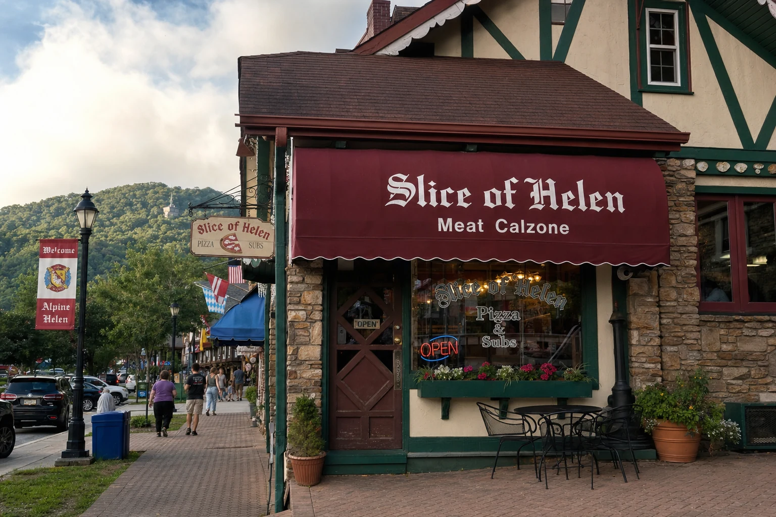 Slice of Helen — Meat Calzone