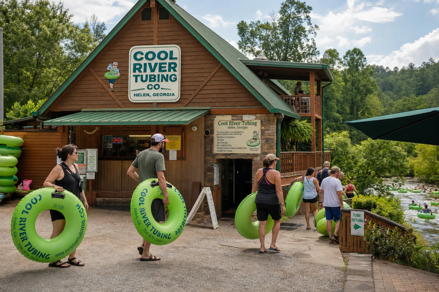 Cool River Tubing