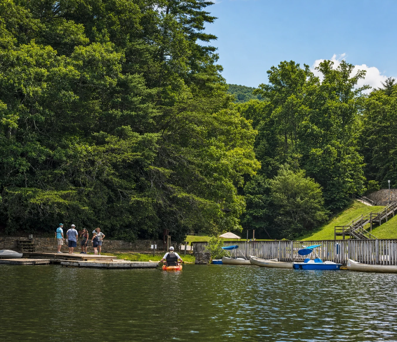 Unicoi Lake Beach