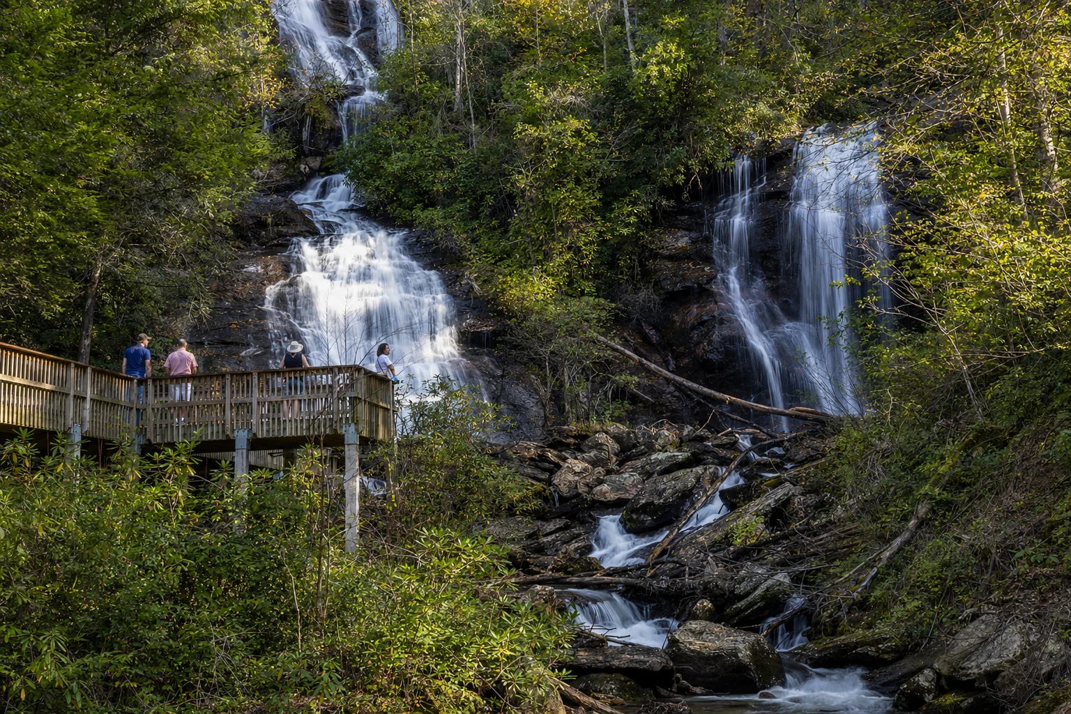 Anna Ruby Falls Trail