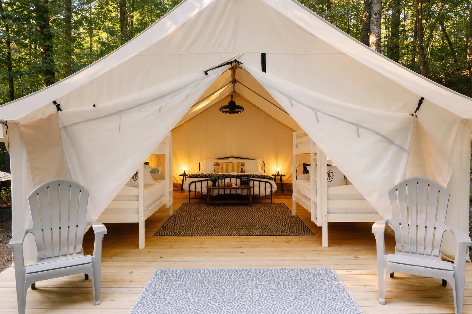 Glamping Tent Near Helen