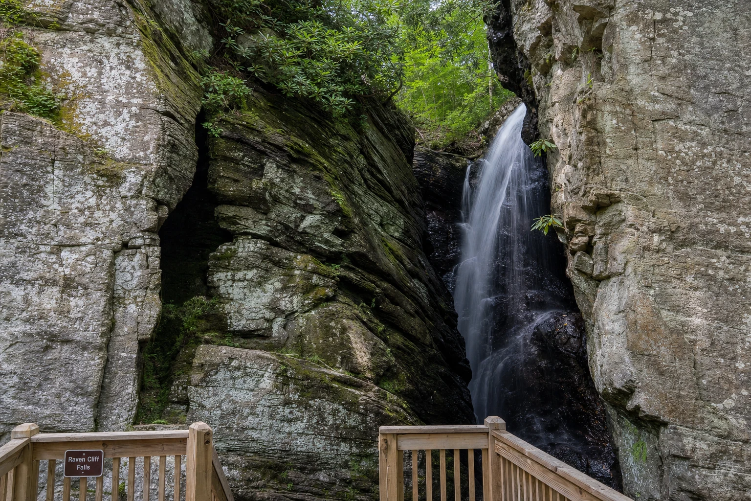 Raven Cliff Falls Trail