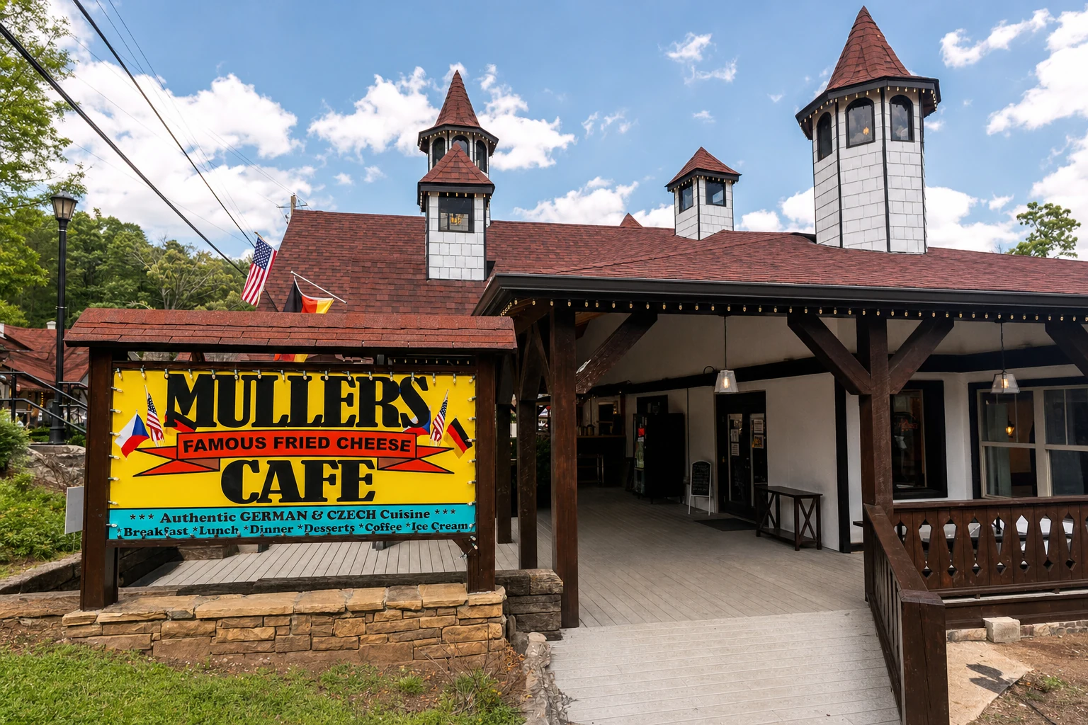 Muller's Famous Fried Cheesecake Cafe