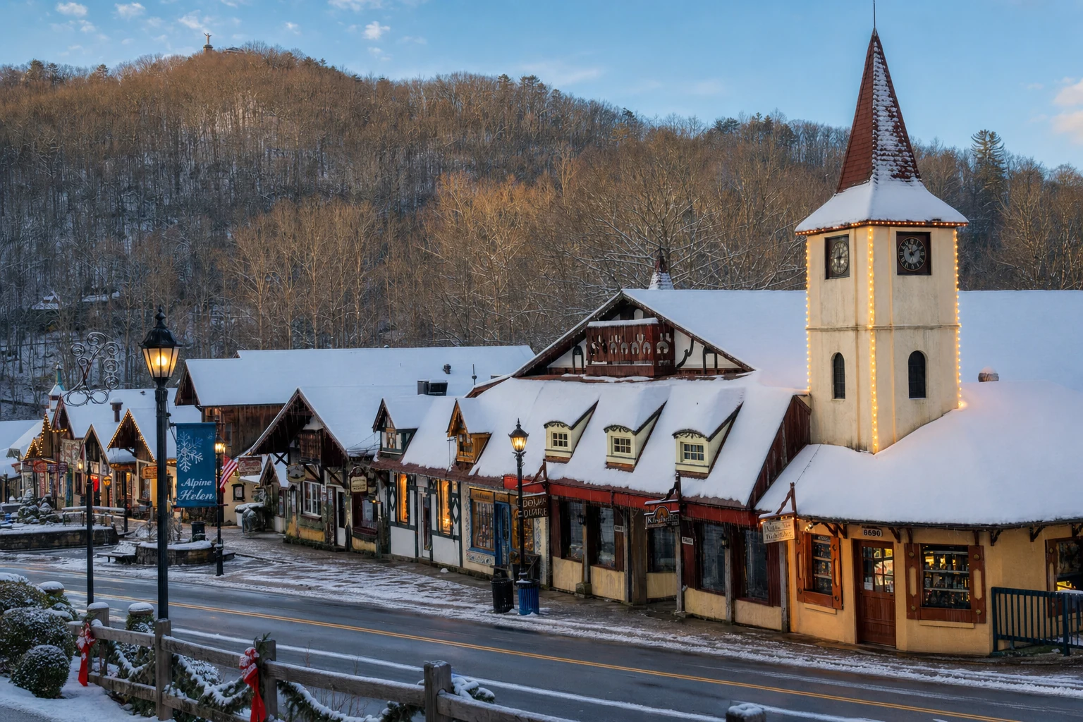 Helen, Georgia in Winter